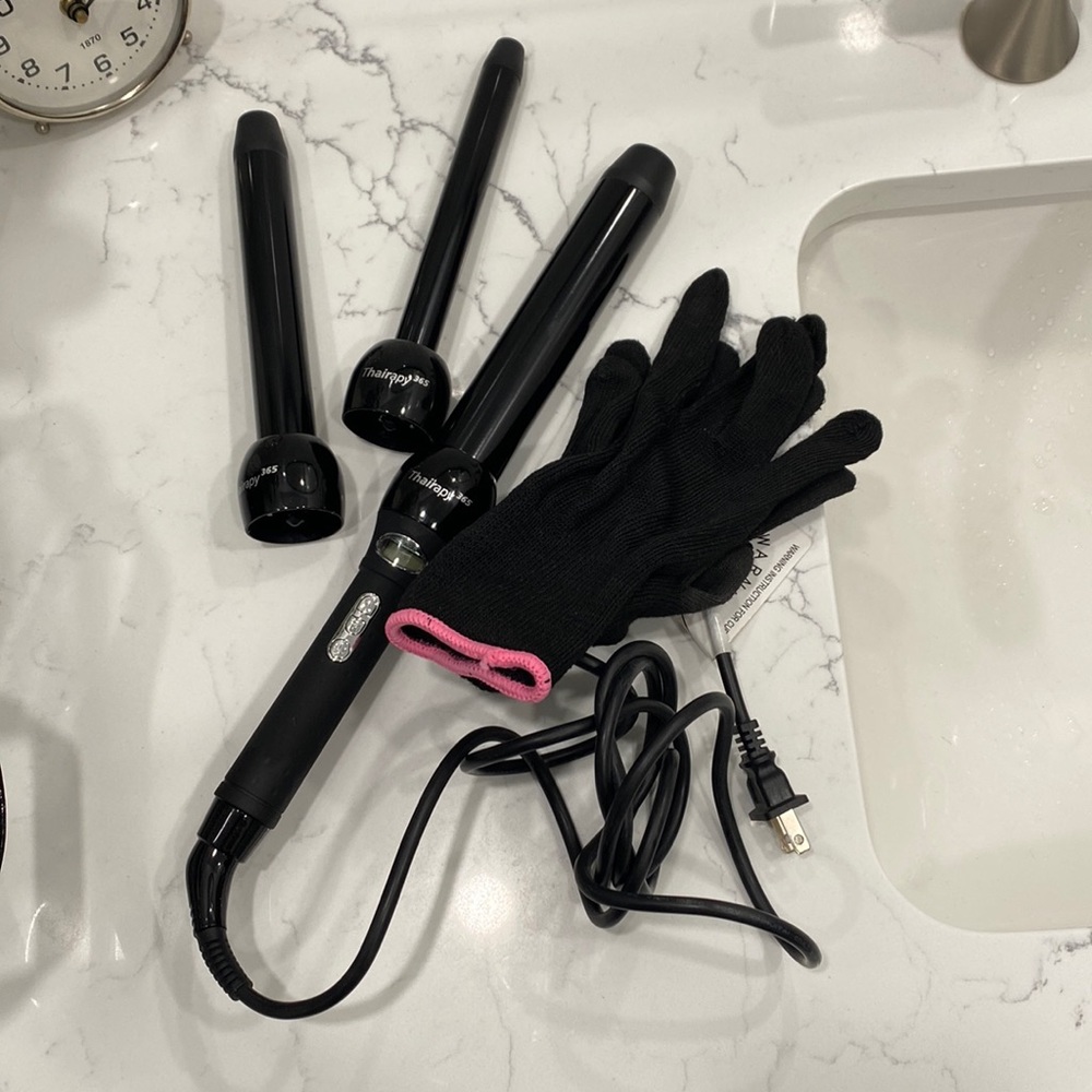 Thairapy 365 | 3-in-1 Interchangeable Hair Curling Set